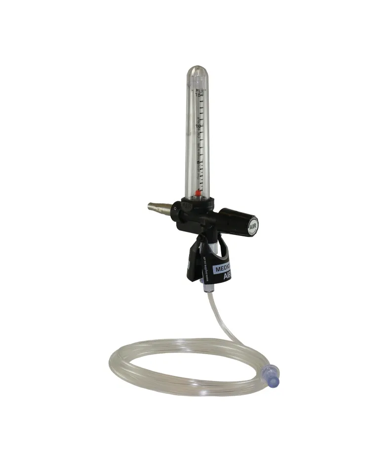 Single Air Safety Flowmeter with anti confusion tubing nipple
