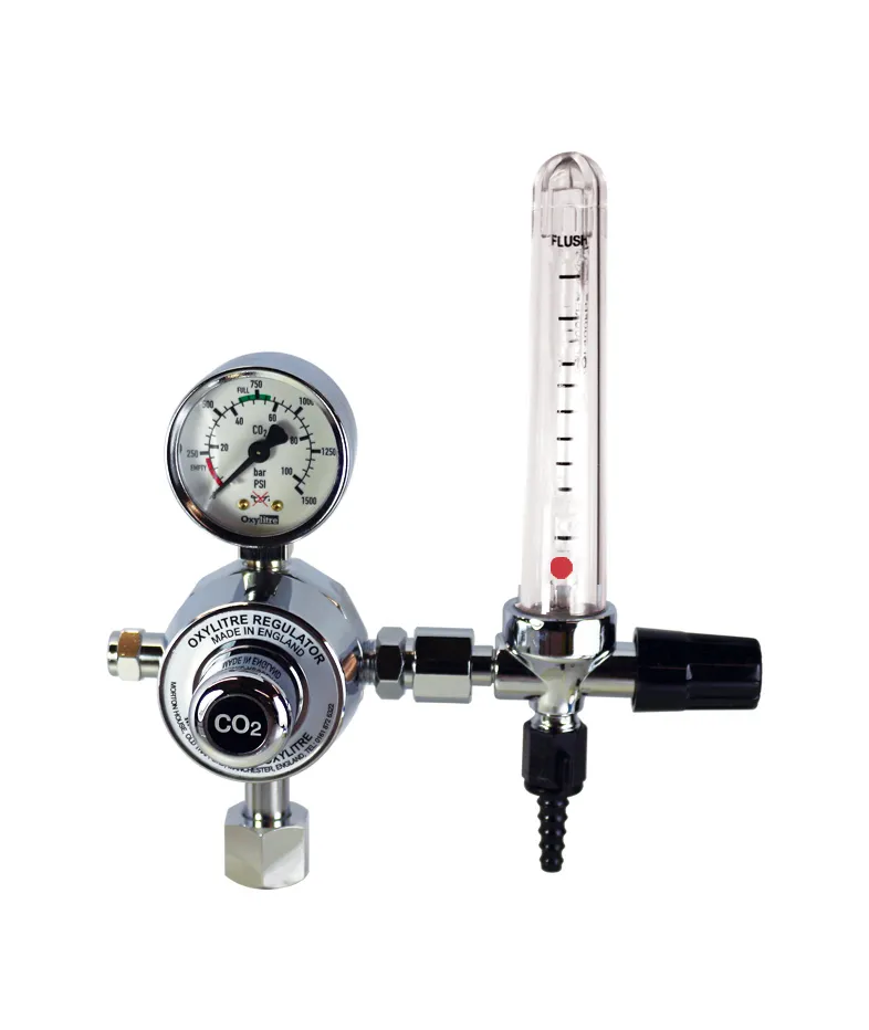 Medical Pressure Regulator & Flowmeter Carbon Dioxide 0-12lpm