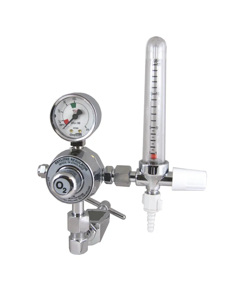 Standard Regulator and flowmeter with Pin-Index Fitting