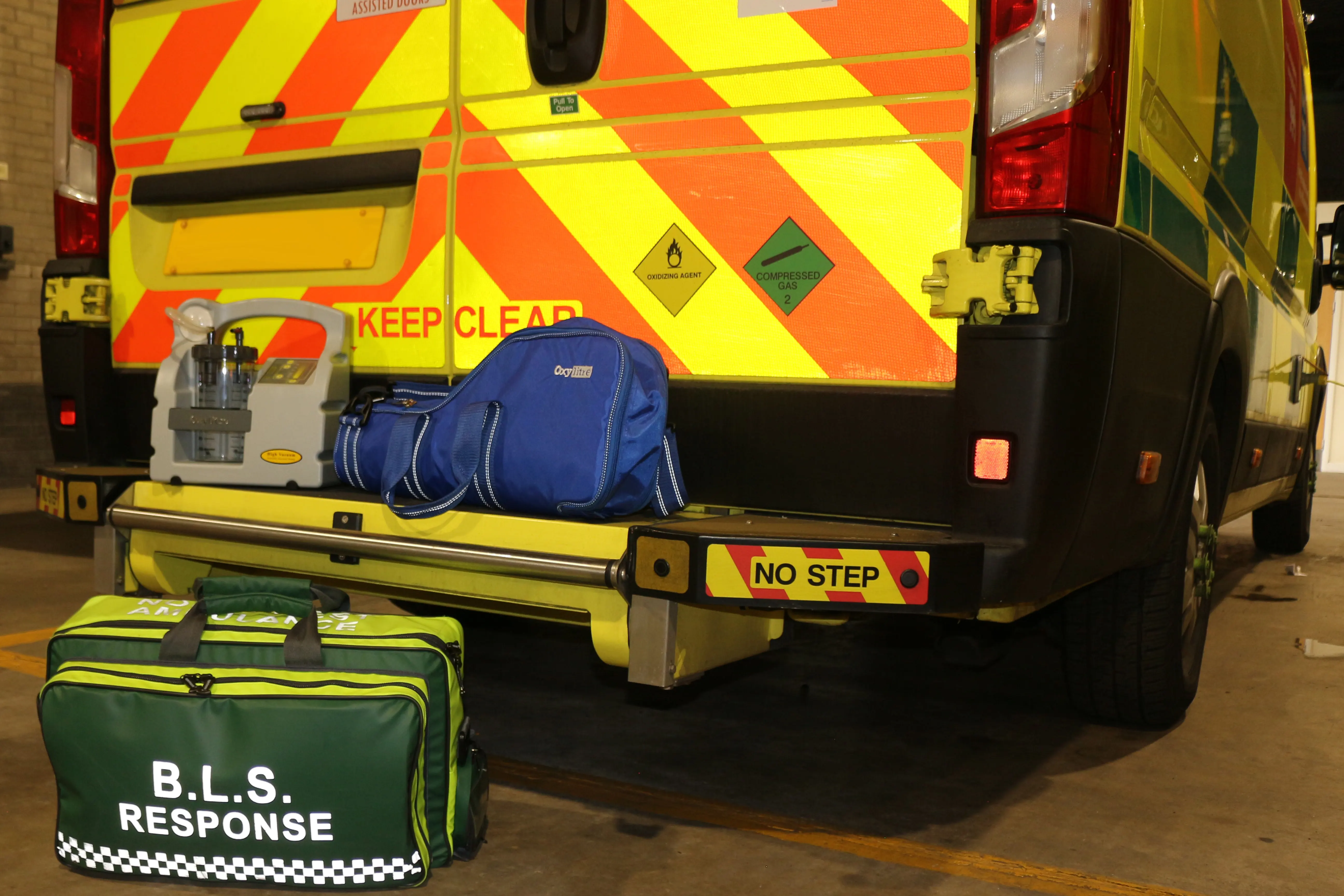 Ambulance with oxylitre product