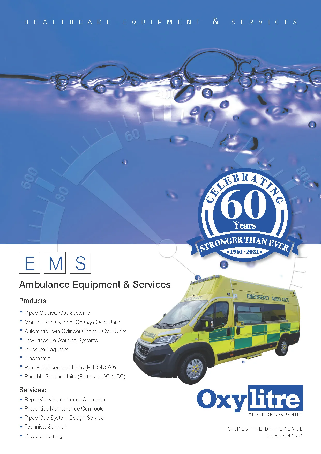 Oxylitre EMS Ambulance Catalogue