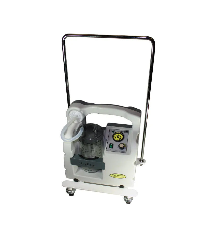 'Compact' electrical Suction Pump High Suction STANDARD Jar Trolley Mounted