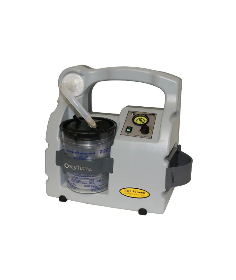 'Compact' electrical Suction Pump High Suction VACSAX Jar and Tubing Retaining Strap