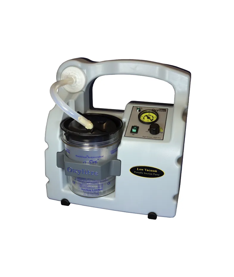 'Compact' electrical Suction Pump Low Suction VACSAX Jar