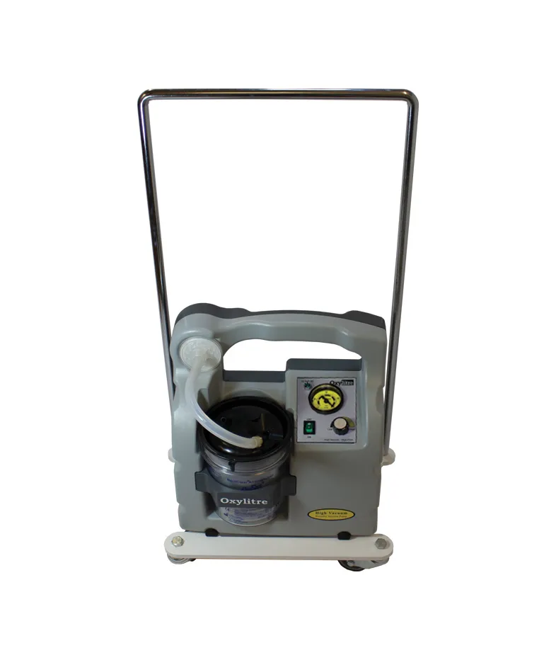 'Compact' electrical Suction Pump High Suction VACSAX Jar Trolley Mounted