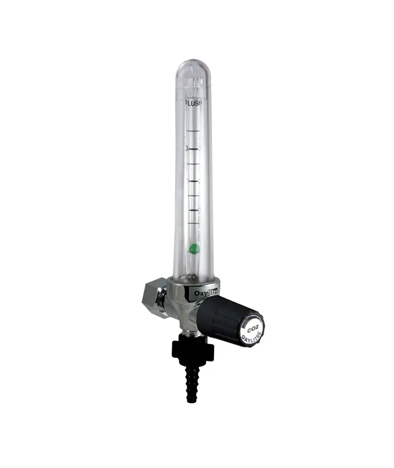 Standard single Flowmeter without probe 0-3 Litres Per Min Carbon Dioxide