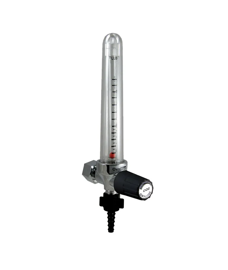 Standard single Flowmeter withcout probe 0-12 Litres Per Min Carbon Dioxide