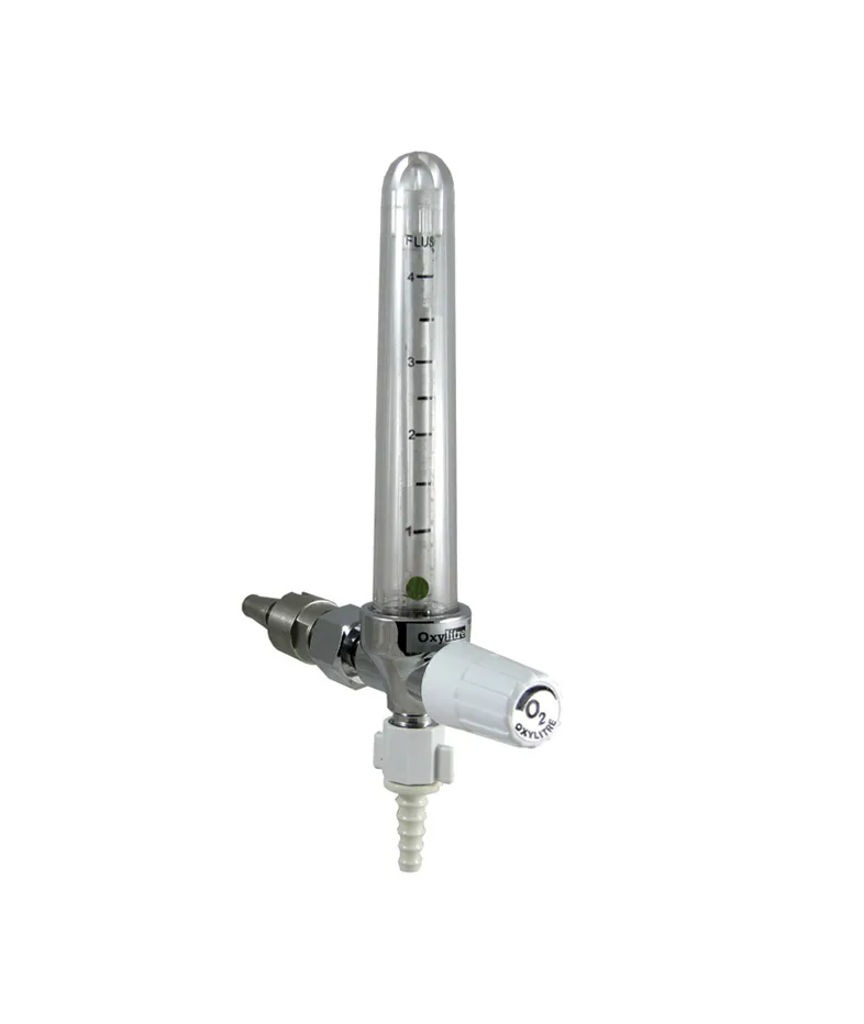 Single Flowmeter Oxygen 0-4lpm