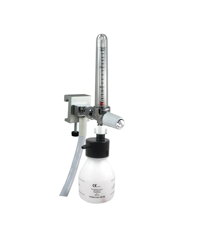 Standard single Flowmeter rail mounted 0-15 Litres Per Min Oxygen