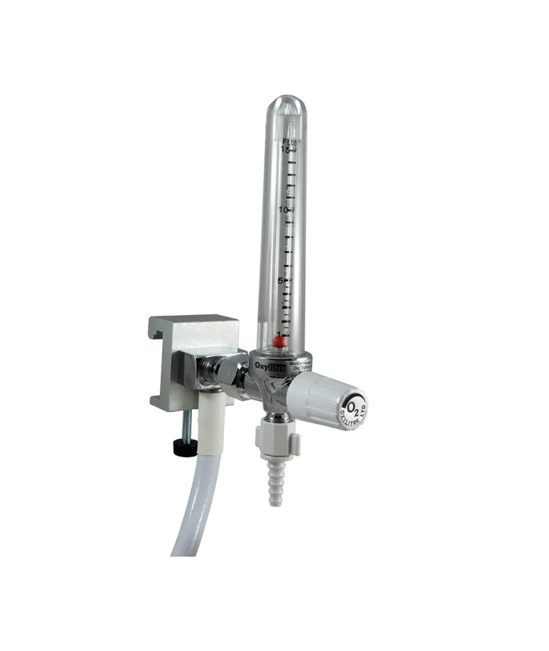 Standard single Flowmeter rail mounted 0-15 Litres Per Min Oxygen