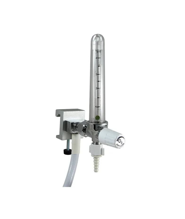 Standard single Flowmeter rail mounted 0-4 Litres Per Min Oxygen