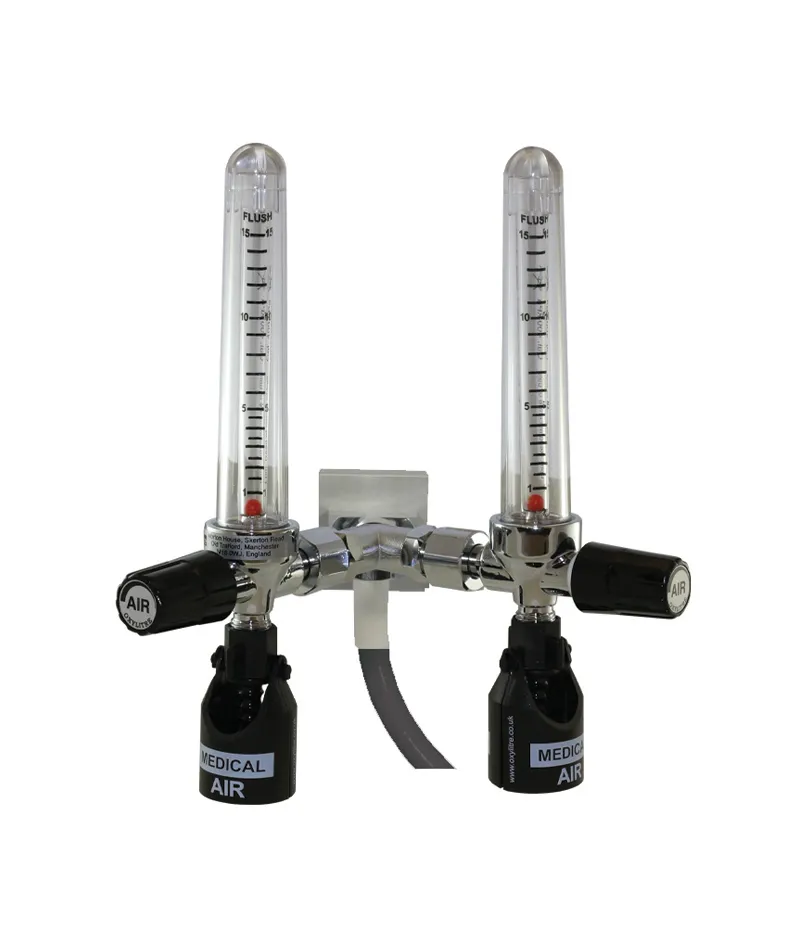 Twin Standard Pipeline Flowmeter rail mounted air