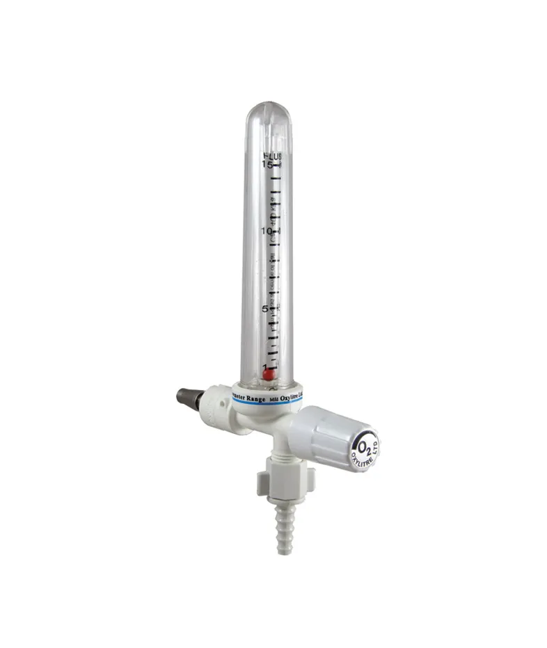 Compact single Flowmeter 0-15 Litres Per Min Oxygen