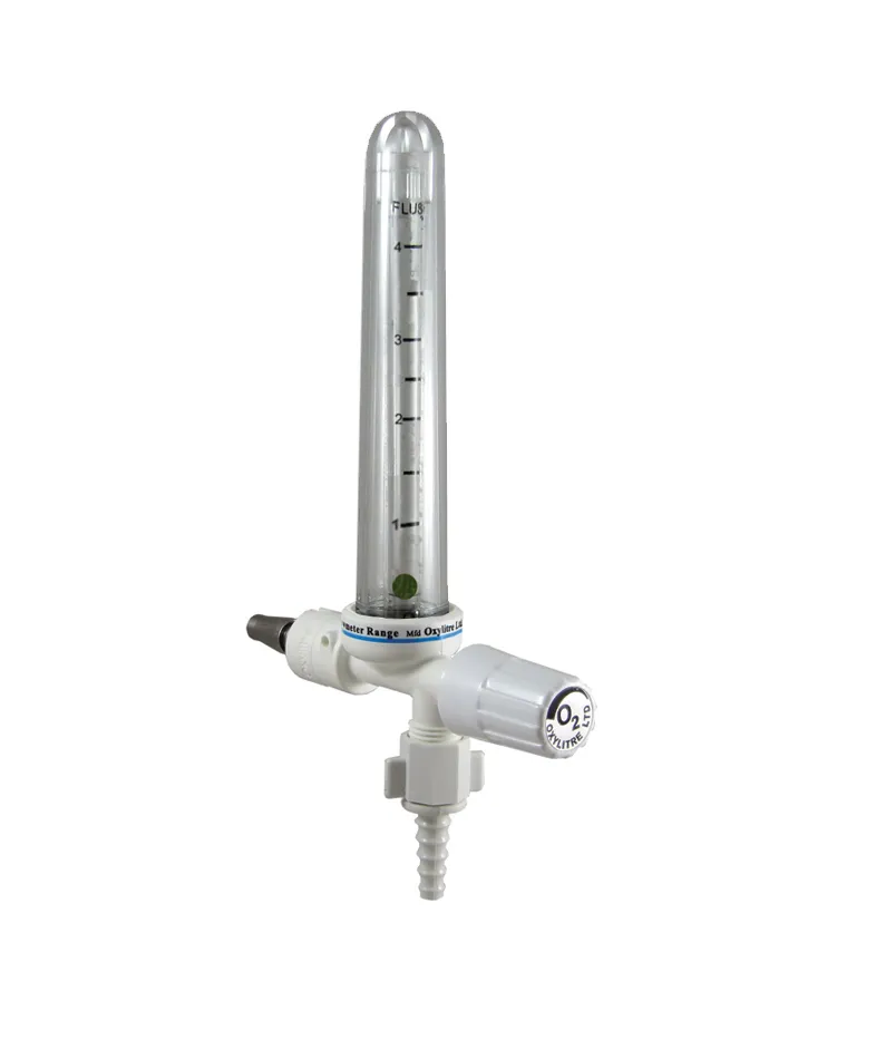 Compact single Flowmeter 0-4 Litres Per Min Oxygen