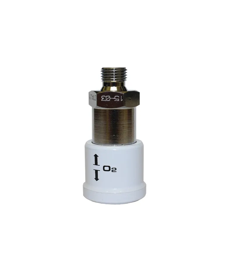 Oxygen MINI self sealing valve with 1/8 bsp female fitting