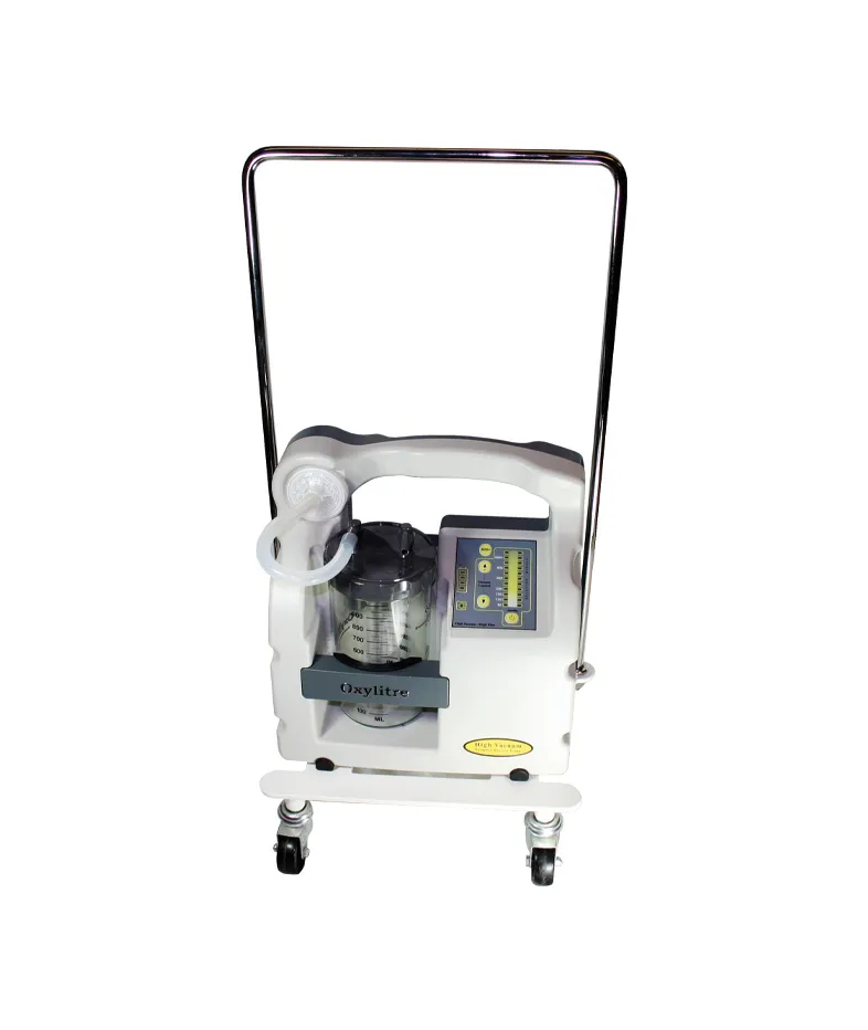 Portable Suction Pump STANDARD Jar trolley mounted