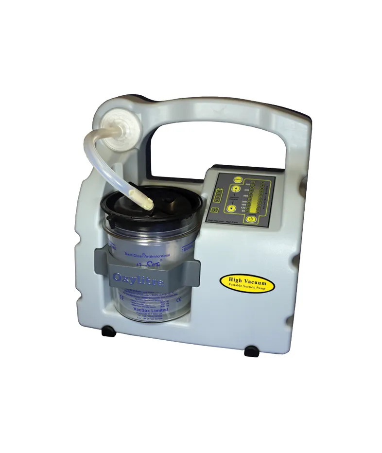 'petite elite' Portable Suction Pump High Suction VACSAX Jar