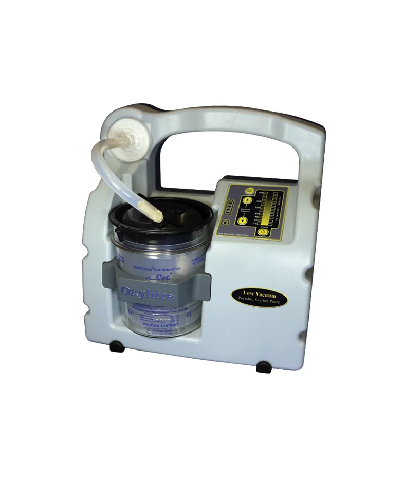 'petite elite' Portable Suction Pump Low Suction VACSAX Jar