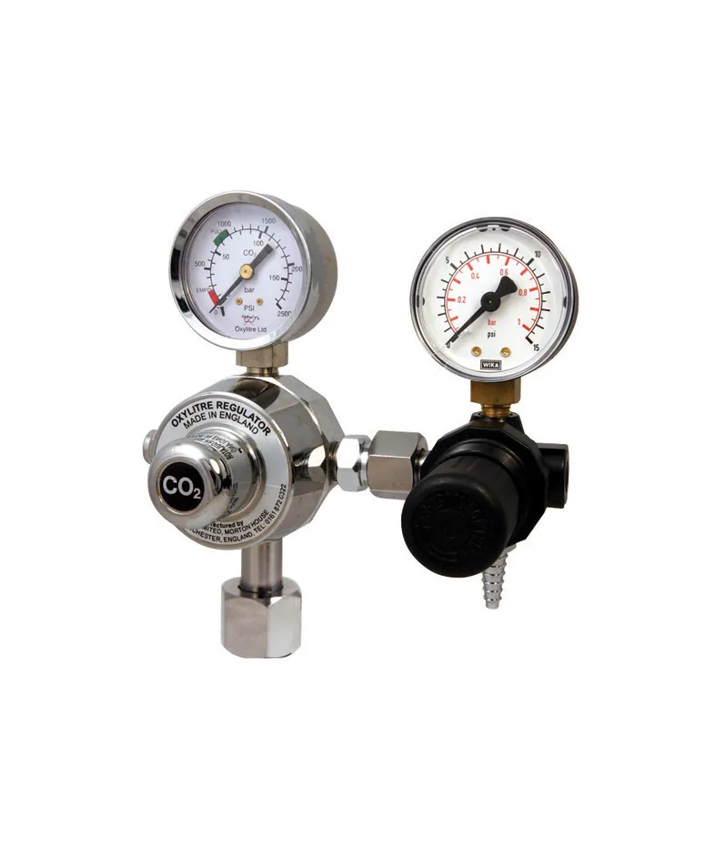 Regulator Carbon Dioxide 14tpi Adjustable output pressure