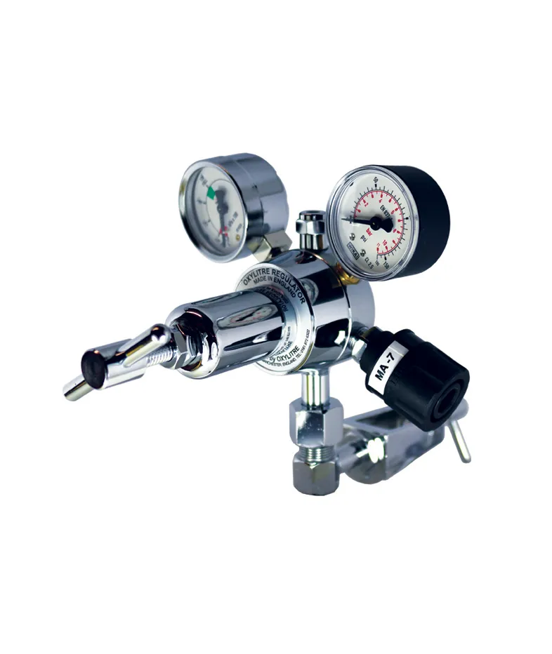 High Pressure Regulator Twin Gauge