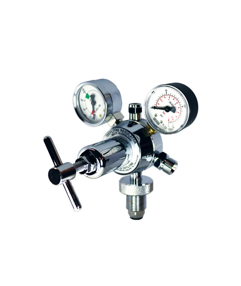 Medical Pressure Regulator High Pressure Helium Bar 3/8bsp Outlet