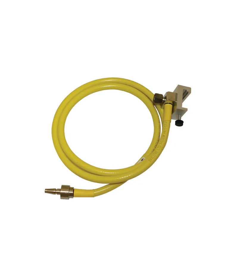 Universal rail clamp and hose