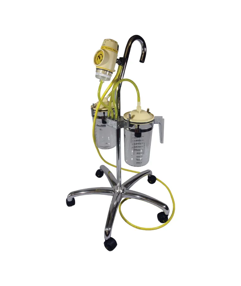 'elite' Medical pipeline Theatre suction trolley