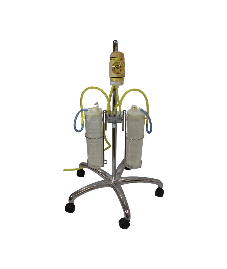 'elite' Medical pipeline Theatre suction trolley RECEPTAL Jar & Liner System