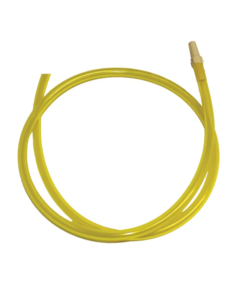 Male Tapered Connector yellow tube 2m